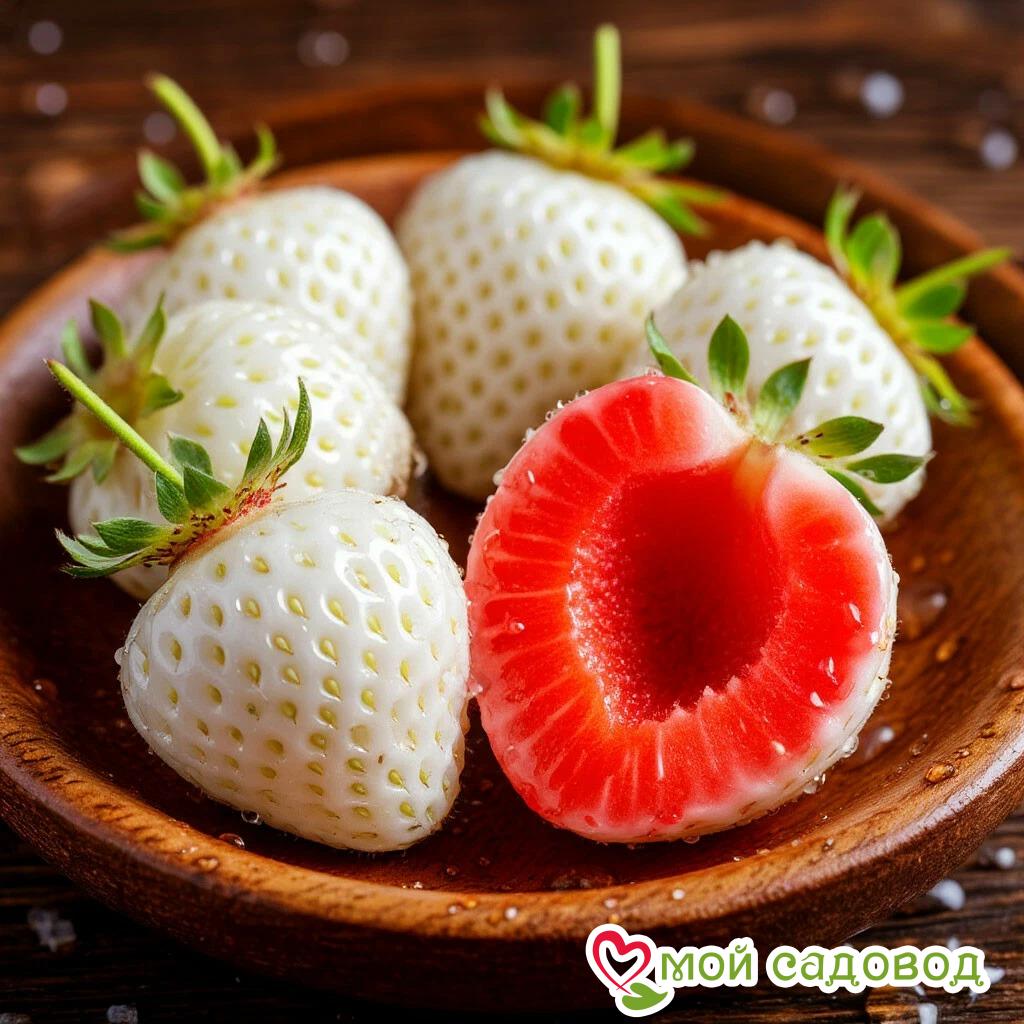 Клубника Белый Нефрит